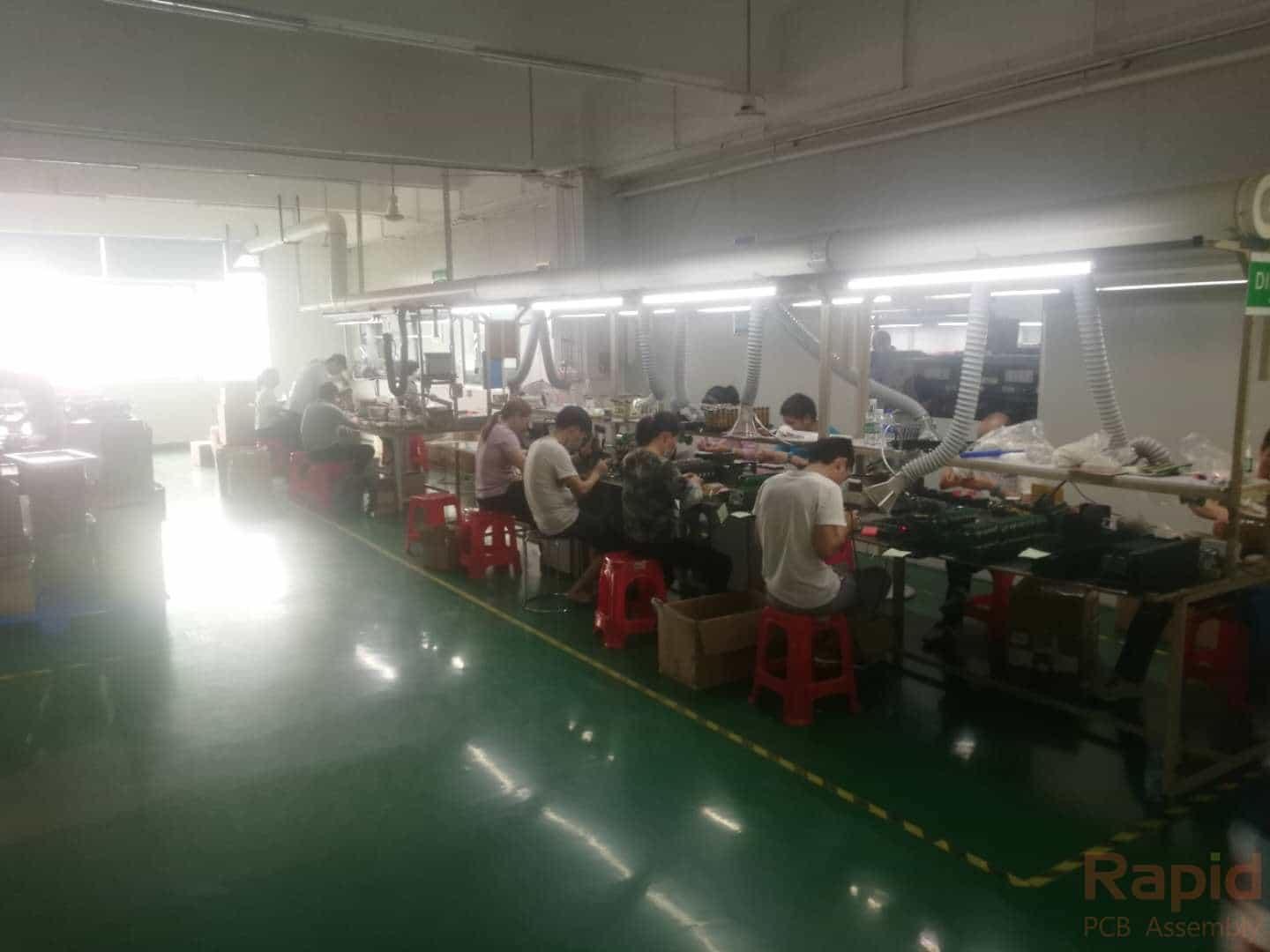PCBA線路板生產(chǎn)過程的流程工藝