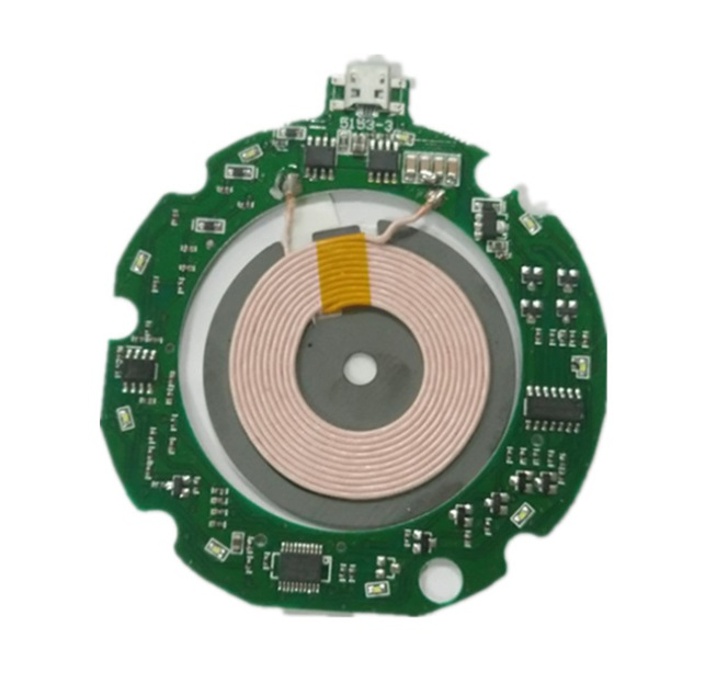 10W快速無線充PCBA板_加工開發(fā)_通用QI標準的手機