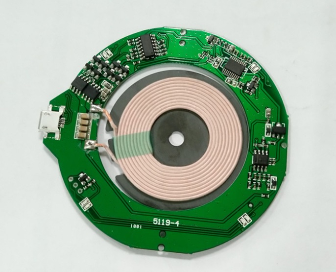 超薄無線充PCBA_快速無線充電器_10w無線充電器方案電路板